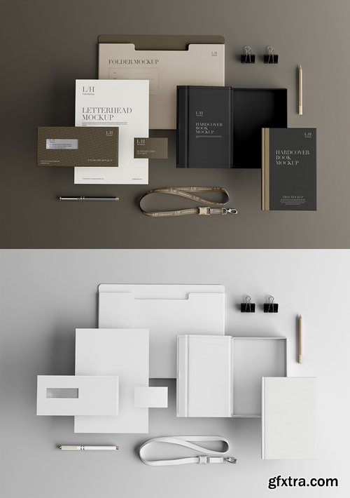 Best Stationery PSD Mockup Template