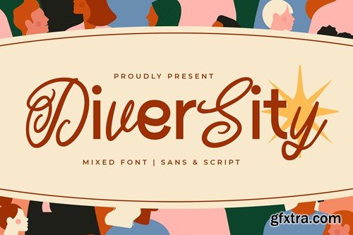 Diversity - Mixed Sans & Script 39LPDPX