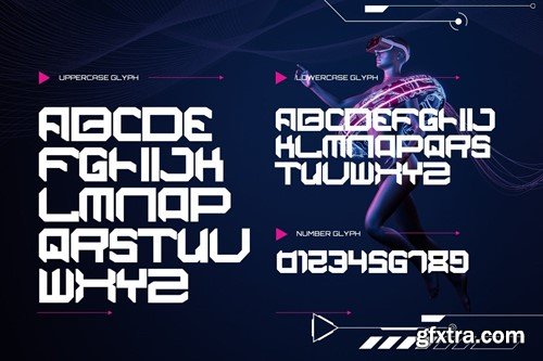 Vandroit - Techno Display Font 8NW86SG