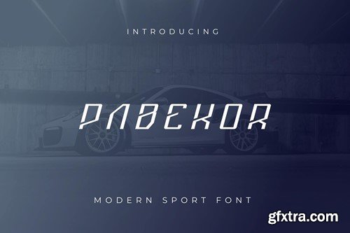 Pabekor Font QXMSDLC