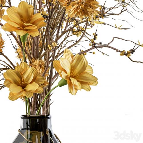 Bouquet set yellow