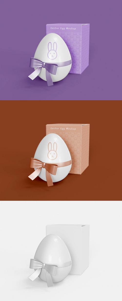 Easter Egg Packaging Mockup