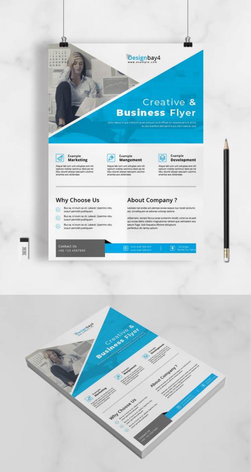 Clean Creative Business Flyer