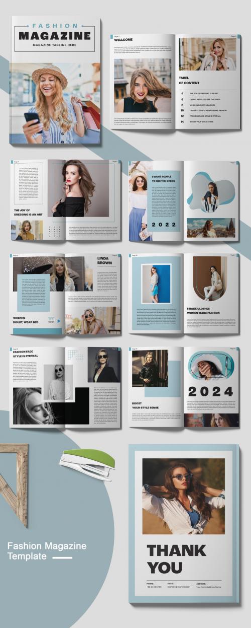 Fashion Magazine Layout