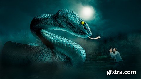 Photoshop Advanced Manipulation Course - The Viper Snake