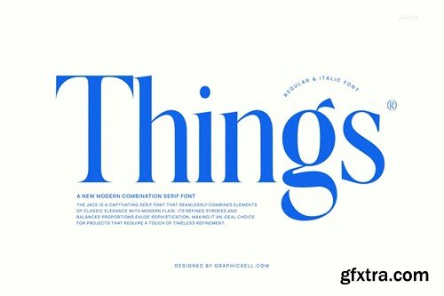 Things Modern Family Serif Font text YHHJ227