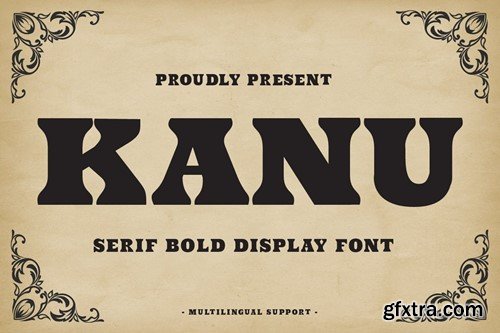 Kanu - Serif Display Font YVKYSN2