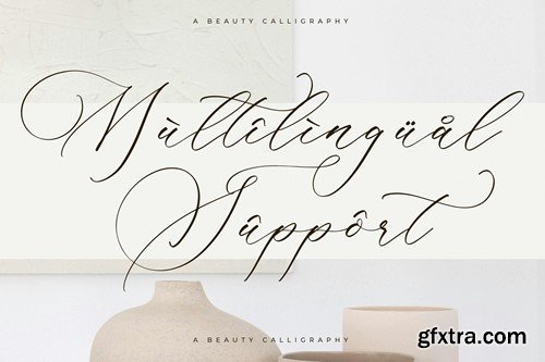 Amotthela Infinite Calligraphy Font M23P3JY