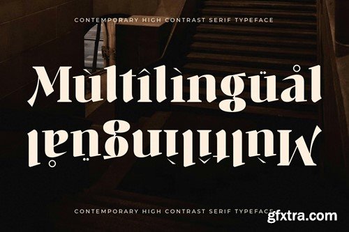 Makien Contemporary High Contrast Serif UZJFBJC