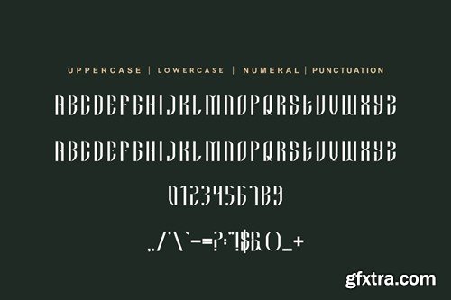 Simba Black - Serif & Medeval Font PF2X5QN