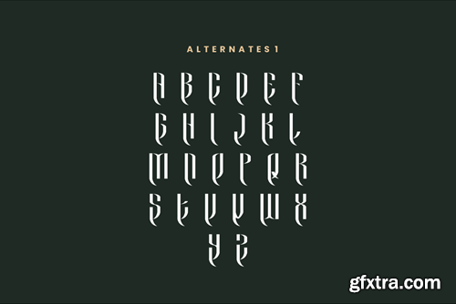 Simba Black - Serif & Medeval Font PF2X5QN