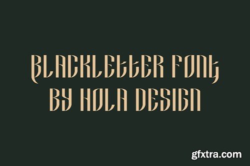 Simba Black - Serif & Medeval Font PF2X5QN