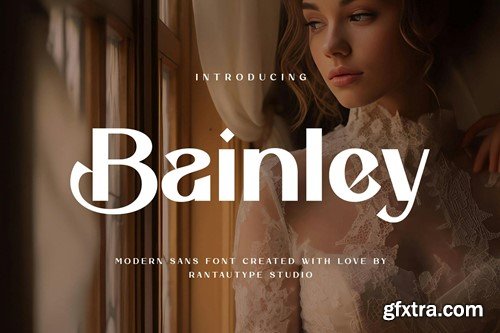 Bainley Modern Feminine Typeface RPZKSXZ