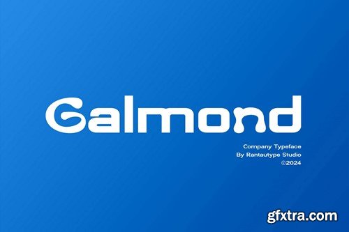 Galmond Company Typeface 4RKLMUE