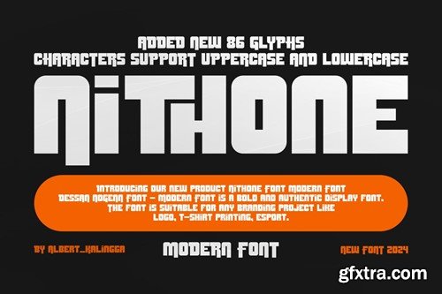 Nithone Font RKCTNGW