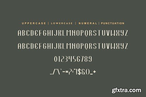 Gracox - Sans Serif & Luxury Font Y5TR47P