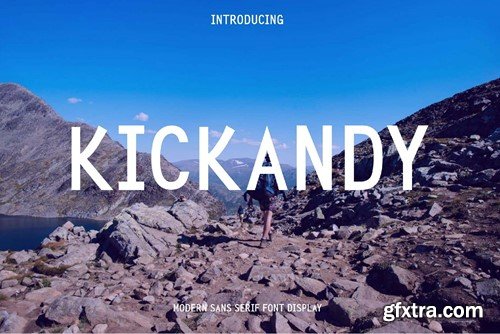 Kickandy Modern Sans Font HHGJJ3V