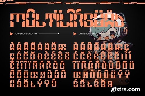 Airobotech - Future Sans Serif Font PE663TY