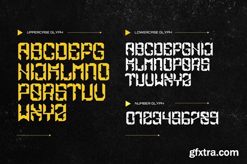 Truexon - Cyber Techno Font DJJVVKH