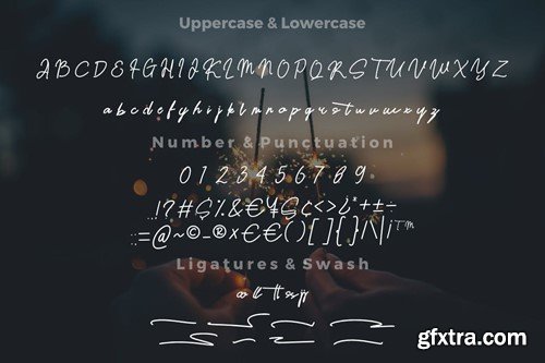 Suttoyono Modern Signature Font WSR3AMB