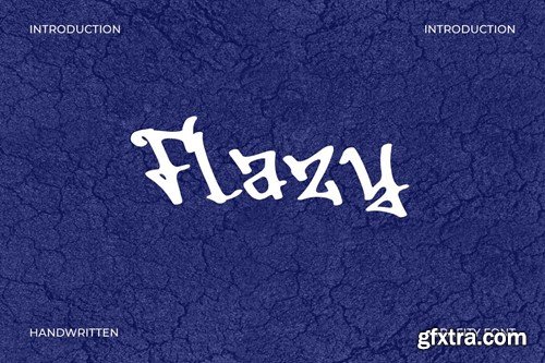 Flazy - Graffiti Font H292F9K