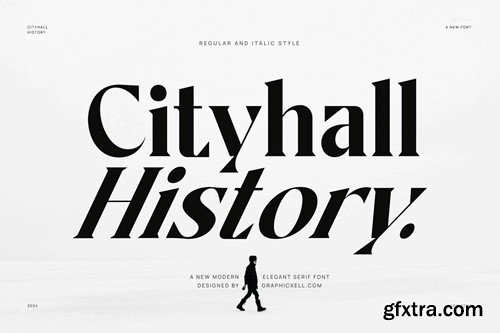 Cityhall History Family Serif Font Text V7DC2VJ