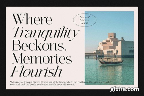 Byfords Sanchez Family Serif Font Text BN96FKS