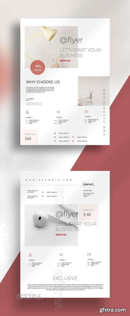 Corporate Flyer Template 714766302