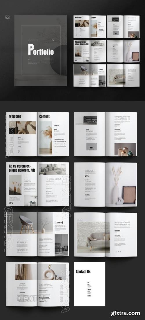 Portfolio Brochure Template 714765119