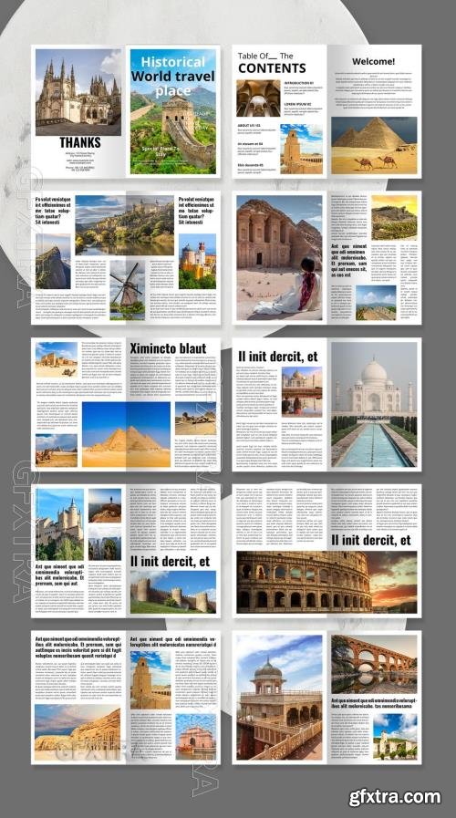 Historical Magazine Layout 714747643