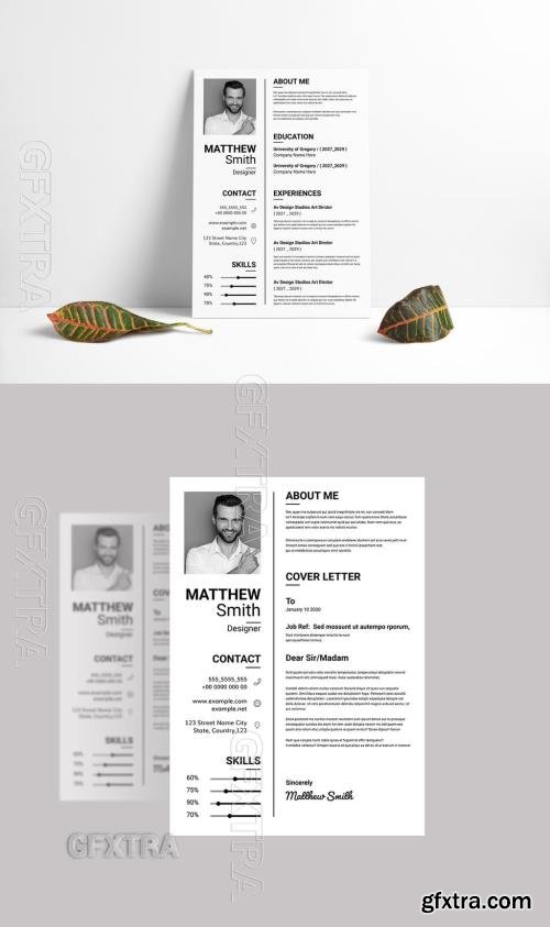 Minimal Resume Template 714746038