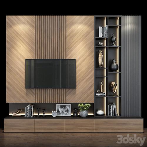 TV Wall set 0157