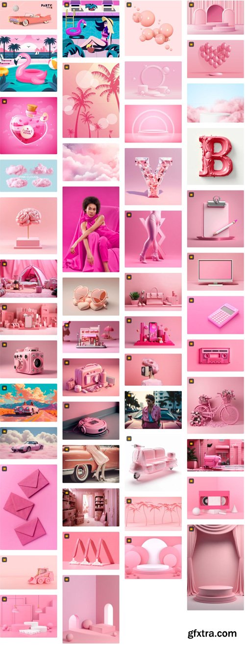 Living the pink life - Stock Photo Collections