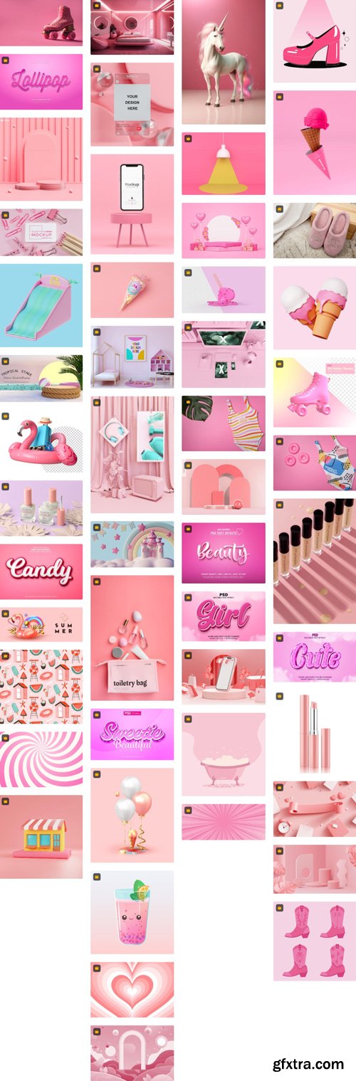 Living the pink life - Stock Photo Collections