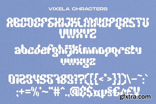 Vixela - Modern Sans Pixel Font S5VHDRQ