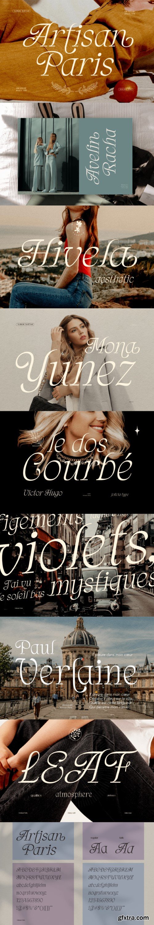 Artisan Paris Font Family