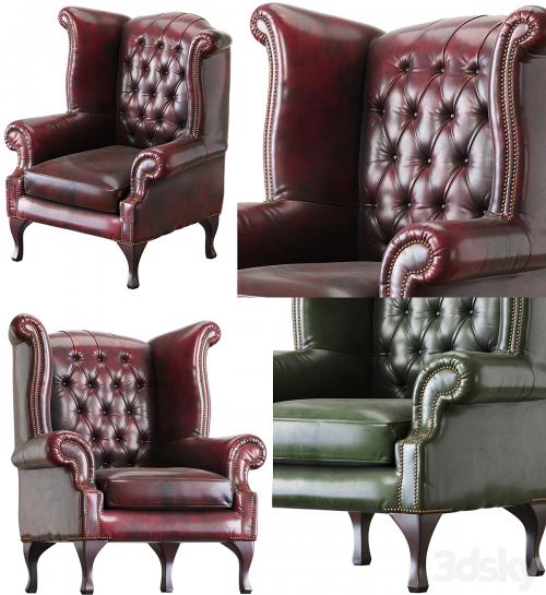 Armchair Chesterfield Queen