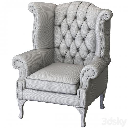 Armchair Chesterfield Queen