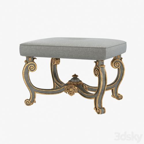 Baroque Style Carved Bench