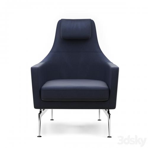 Vitra Suita Fauteuil & Ottoman