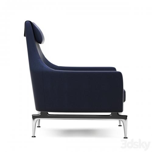 Vitra Suita Fauteuil & Ottoman