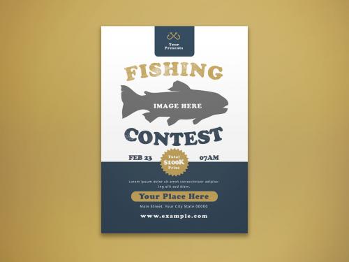 Double Exposure Fishing Contest Flyer