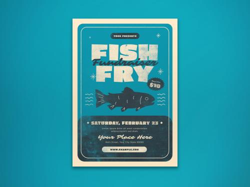 Fish Fry Fundraiser Flyer