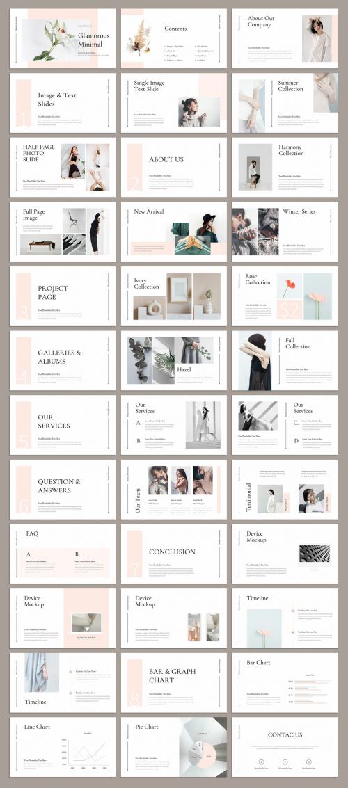 Glamorous Minimal Presentation Layout