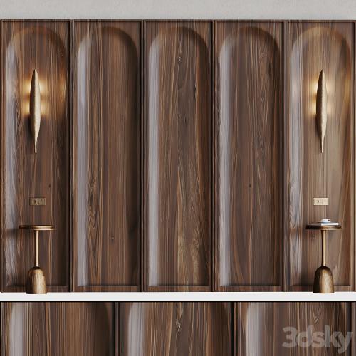 Decorative wall 3d panel