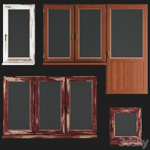 Wooden windows