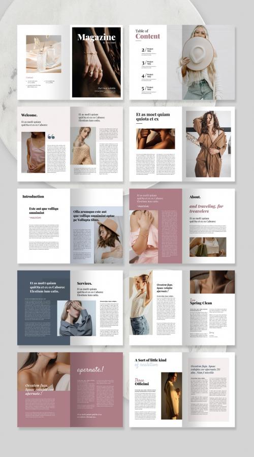 Modern Magazine Layout