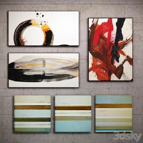 The picture in the frame: a collection of 43. Abstract