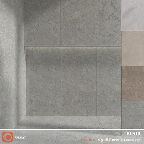 BLAIR graphite silver noce white