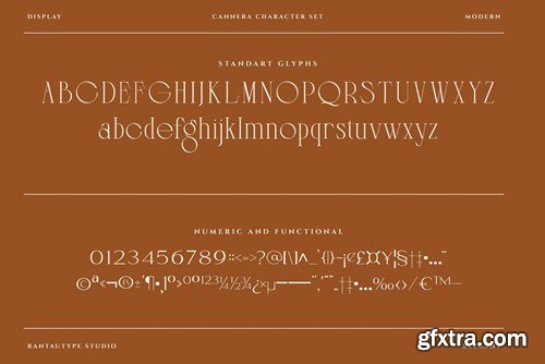 Cannera Modern Serif Font FFBRK9T